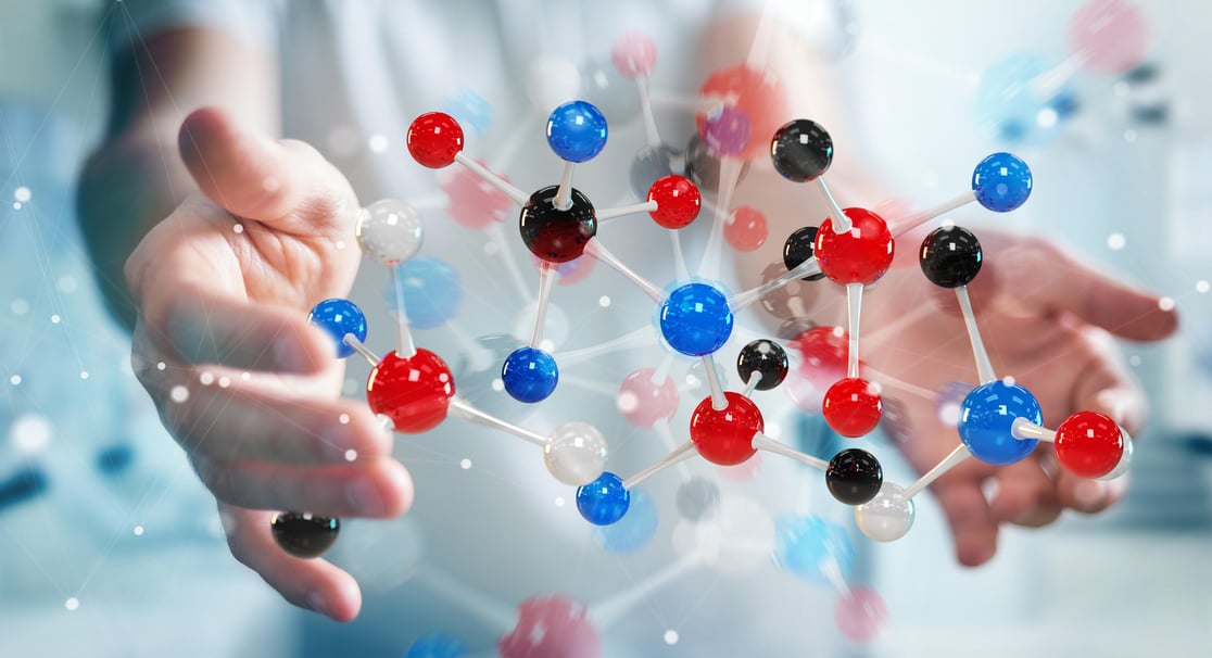 businessman-using-modern-molecule-structure-3d-rendering-1